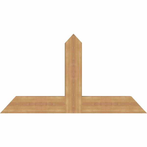 Ekena Millwork Portland Timber Gable Bracket, Western Red Cedar, 48"W x 26"H x 3 1/2"D x 5 1/2"F, 13/12 Pitch GBW048X26X0406POR00SWR - main